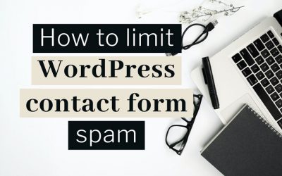 How to limit WordPress contact form spam
