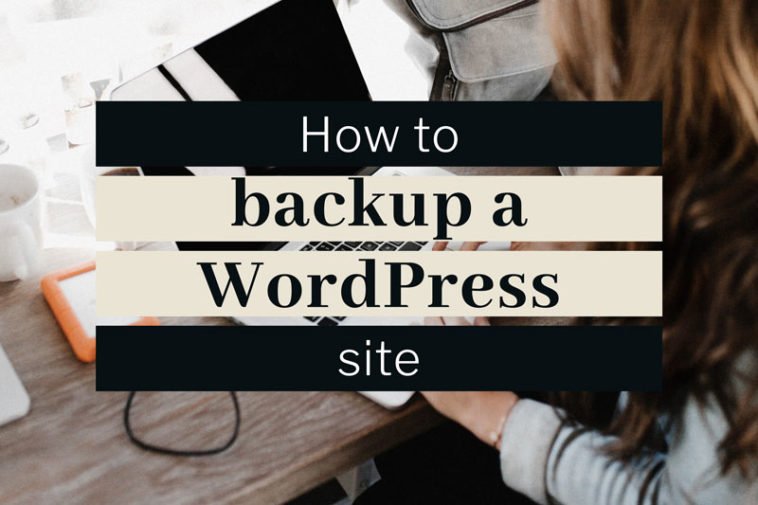 How to back up a WordPress site for free