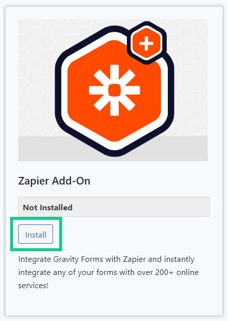 Sauvegarder un formulaire WordPress avec Zapier